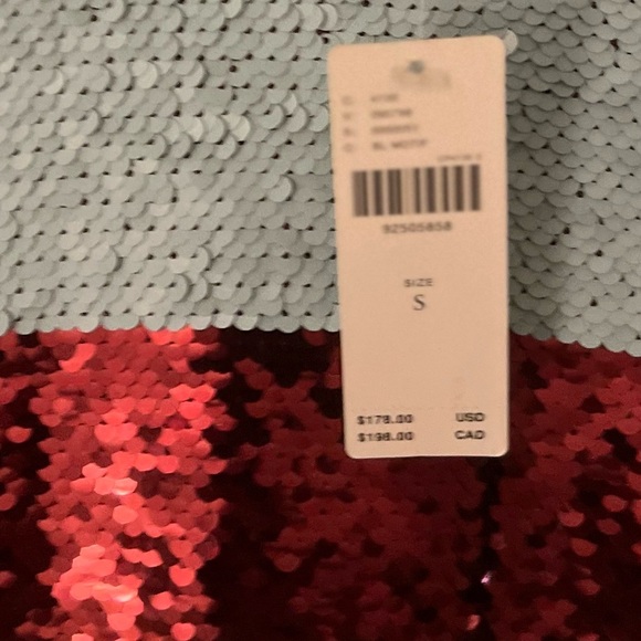 NWT Maeve Short Sleeve Sequin Mini Dress - Picture 6 of 12